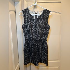 Black lacy jumper!
